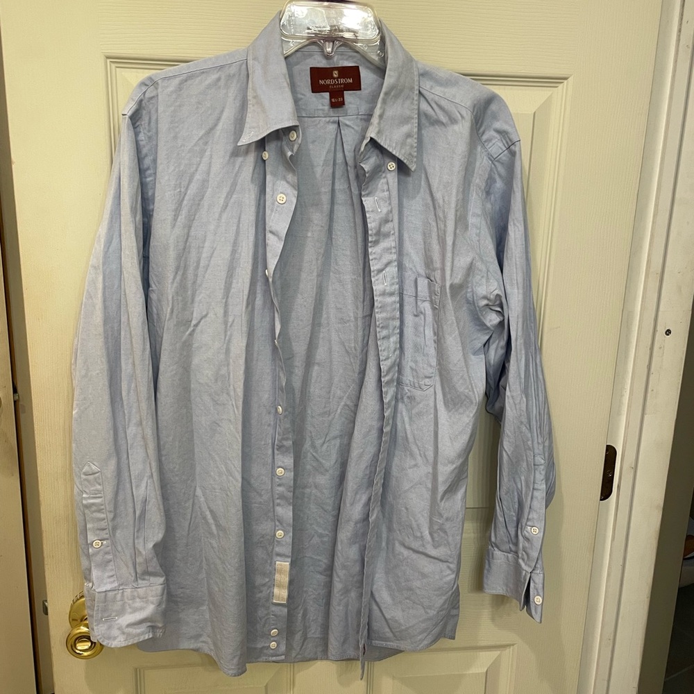 Men Nordstrom Dress Shirt Size 16 1/2 - 33